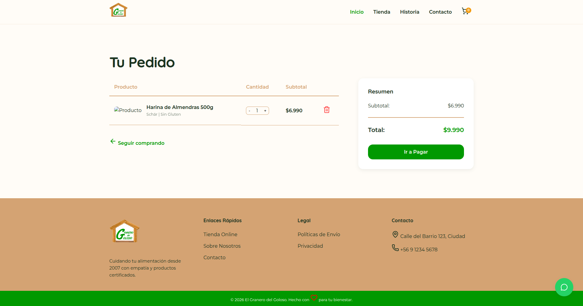 Carrito E-commerce