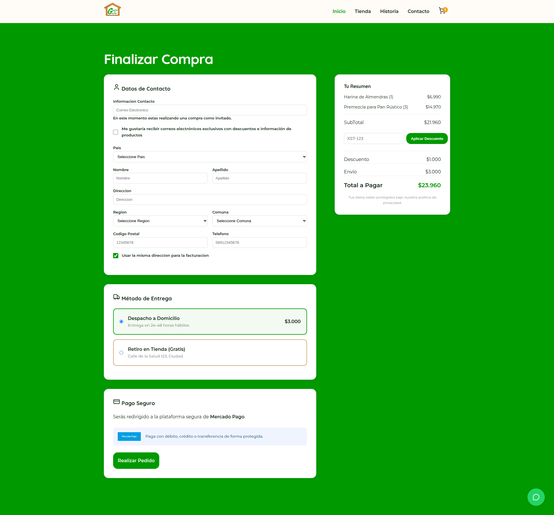 Pago E-commerce